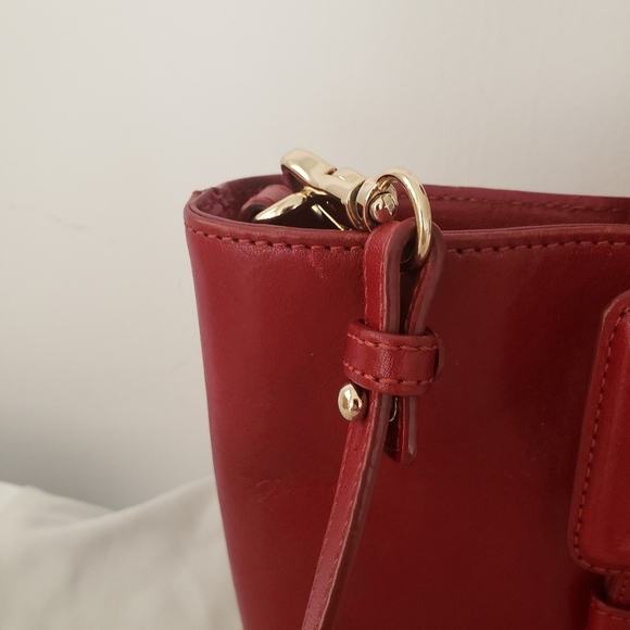 Brahmin vintage leather crossbody bag
